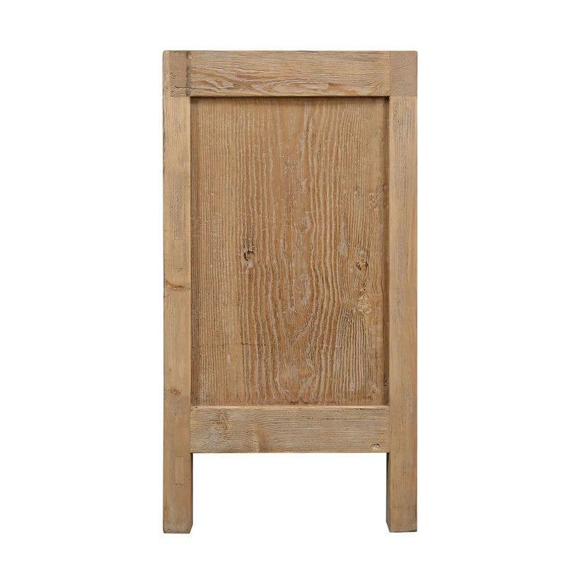 Buffet 4 portes 67 po, naturel vieilli