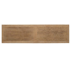 Buffet 4 portes 67 po, naturel vieilli