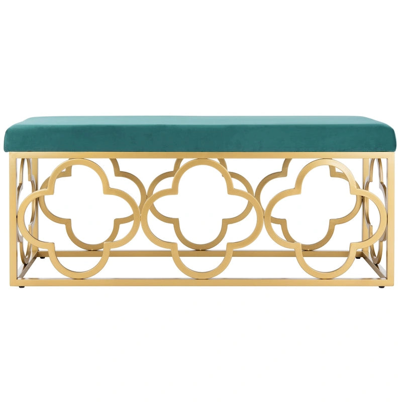 Banc rectangulaire Penelope Moroccan Glam – 44,5 x 16,5 x 19 – 45L x 17P x 19H