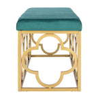 Banc rectangulaire Penelope Moroccan Glam – 44,5 x 16,5 x 19 – 45L x 17P x 19H