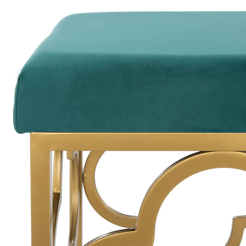 Banc rectangulaire Penelope Moroccan Glam – 44,5 x 16,5 x 19 – 45L x 17P x 19H