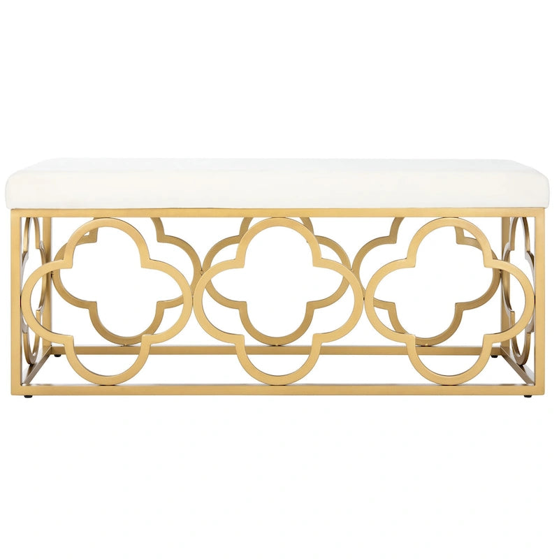 Banc rectangulaire Penelope Moroccan Glam – 44,5 x 16,5 x 19 – 45L x 17P x 19H