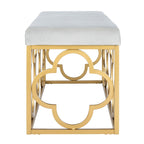 Banc rectangulaire Penelope Moroccan Glam – 44,5 x 16,5 x 19 – 45L x 17P x 19H