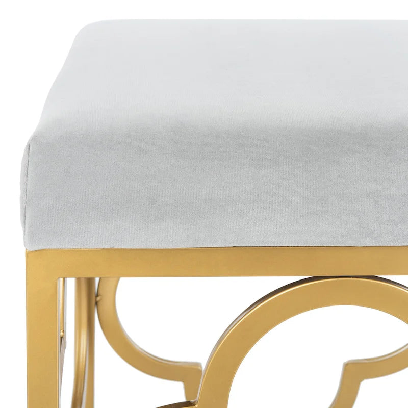 Banc rectangulaire Penelope Moroccan Glam – 44,5 x 16,5 x 19 – 45L x 17P x 19H
