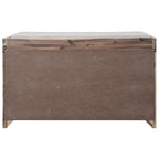 Banc de rangement avec panier amovible et 2 tiroirs