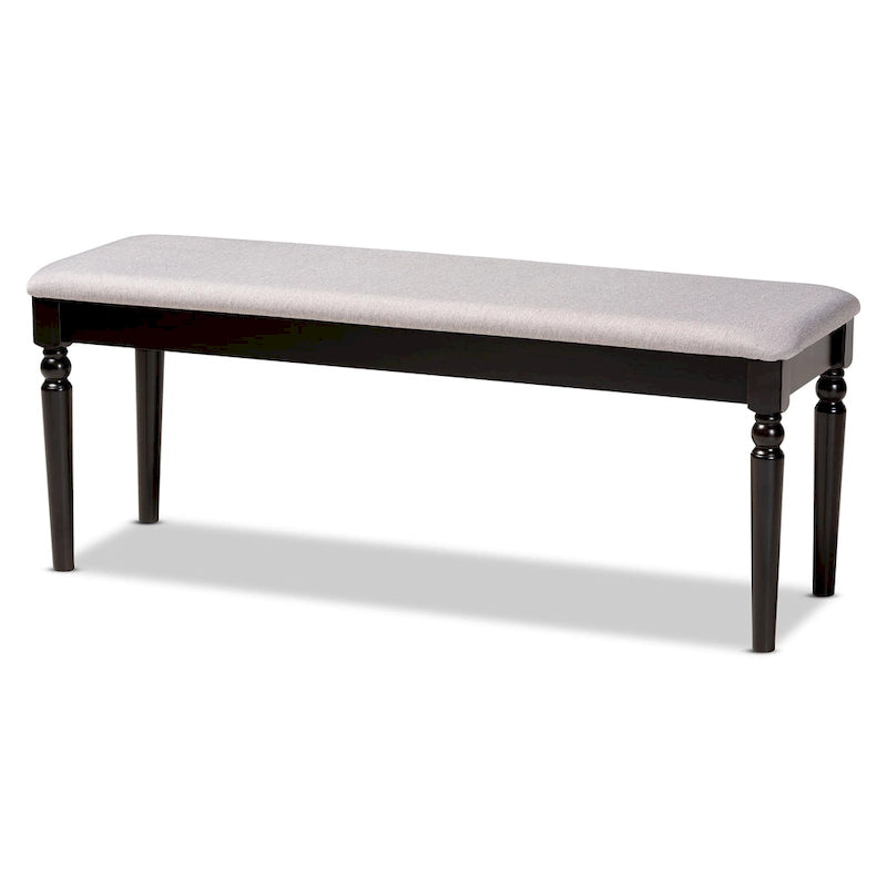Banc de salle à manger en bois moderne et contemporain