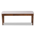 Banc de salle à manger en bois moderne et contemporain