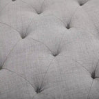 Banc d'appoint simple capitonné avec coussin doux et confortable et design moderne et tendance