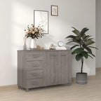 Bahut Buffet Commode Console pour Cuisine HAMAR Bois Massif Pin - 44,5 x 15,7 x 31,5