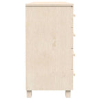 Bahut Buffet Commode Console pour Cuisine HAMAR Bois Massif Pin - 44,5 x 15,7 x 31,5