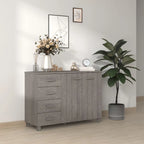 Bahut Buffet Commode Console pour Cuisine HAMAR Bois Massif Pin - 44,5 x 15,7 x 31,5