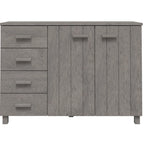 Bahut Buffet Commode Console pour Cuisine HAMAR Bois Massif Pin - 44,5 x 15,7 x 31,5