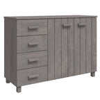 Bahut Buffet Commode Console pour Cuisine HAMAR Bois Massif Pin - 44,5 x 15,7 x 31,5