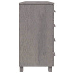 Bahut Buffet Commode Console pour Cuisine HAMAR Bois Massif Pin - 44,5 x 15,7 x 31,5