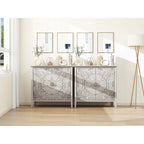 Meuble 2 portes, mobilier américain, convient pour chambre, salon, bureau