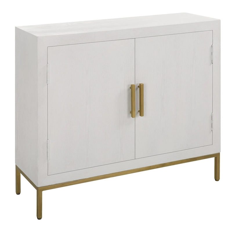 Armoire 2 portes Front Range blanche - 40,25 larg. x 34 haut. x 13 prof.