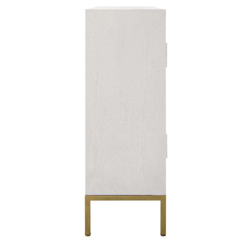 Armoire 2 portes Front Range blanche - 40,25 larg. x 34 haut. x 13 prof.