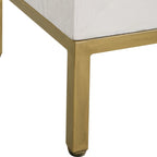 Armoire 2 portes Front Range blanche - 40,25 larg. x 34 haut. x 13 prof.