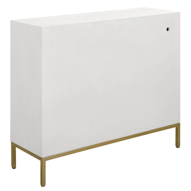 Armoire 2 portes Front Range blanche - 40,25 larg. x 34 haut. x 13 prof.