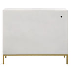 Armoire 2 portes Front Range blanche - 40,25 larg. x 34 haut. x 13 prof.