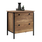 Station House Lateral File Etched Oak