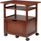 Organisateur de bureau à domicile, Noyer - 16L x 13P x 11H