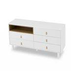 Commode à 5 tiroirs commode multifonctionnelle commode moderne