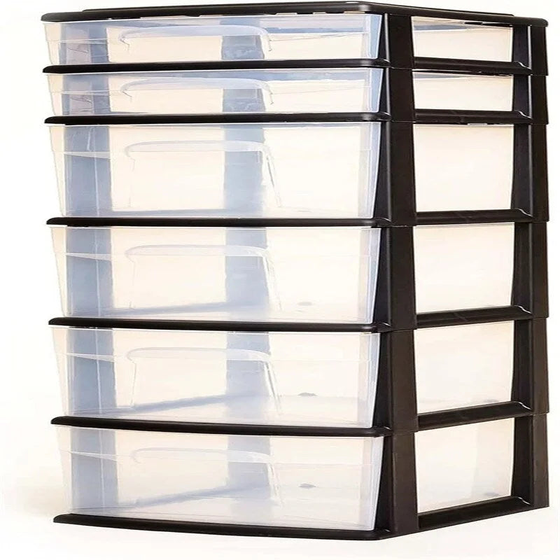 6-Drawer Plastic Home Office Bedroom