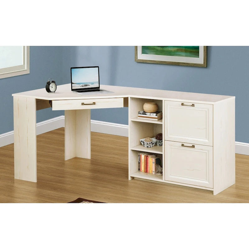 Meuble de classement 2 portes Salisbury Blanc antique