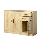 Buffet en bois avec 2 tiroirs